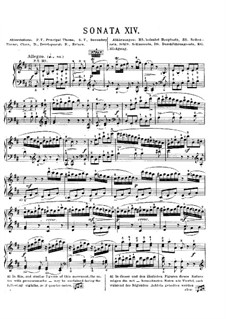 Sonata for Piano No.18 in D Major, K.576: For a single performer by Wolfgang Amadeus Mozart