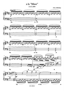 A la 'Muse', Op.7: A la 'Muse' by Aliev_Mishalay