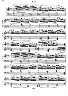 Etudes No.10-19: Etude No.13 by Johann Baptist Cramer