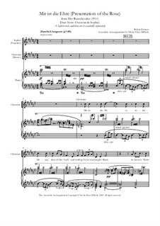 Der Rosenkavalier: Mir ist die Ehre (Presentation of the Rose - Full Duet Version) by Richard Strauss