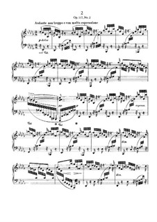 Three Intermezzos, Op.117: Intermezzo No.2 by Johannes Brahms