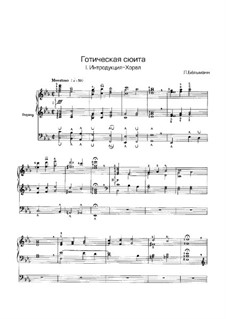 No.1 Introduction-Choral: For organ by Léon Boëllmann