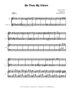 Chamber version: Duet for flute and Bb-clarinet by folklore