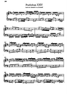 Prelude And Fugue No 24 In B Minor Bwv 893 The Well Tempered Clavier