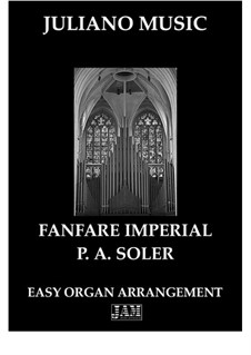 Fanfare Imperiale (Easy Organ): Fanfare Imperiale (Easy Organ) by Antonio Soler