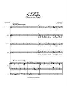 Magnificat Nunc Dimittis: Magnificat Nunc Dimittis by Jordan Grigg