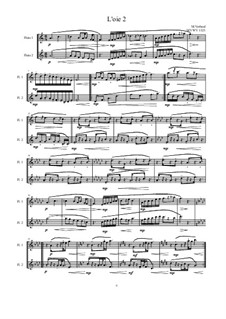 Loi'e No.2 for 2 flutes, MVWV 1323: Loi'e No.2 for 2 flutes by Maurice Verheul