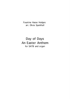 Day of Days: Day of Days by Faustina Hasse Hodges