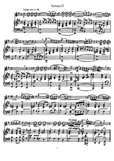 Sonata No.2 : Version for flute and piano by Johann Mattheson