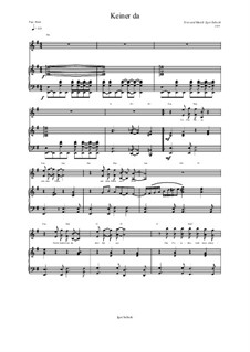 Keiner da, Op.19 No.2: Keiner da by Igor Sebezh