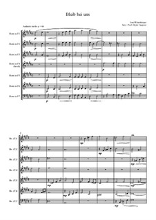 Abendlied, Op.69 No.3: For wind by Josef Gabriel Rheinberger