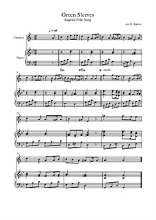 Two instruments version: For clarinet and piano by folklore