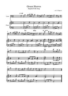 Two instruments version: For cello and piano by folklore