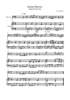 Two instruments version: For bassoon and piano by folklore