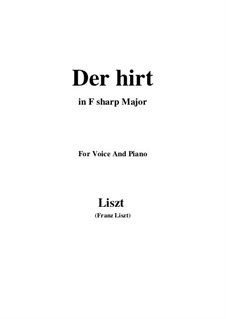 Three Songs from 'William Tell', S.292: No.2 Der hirt (F sharp Major) by Franz Liszt