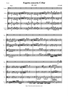 Fagotto concerto C-Dur, RV 469: Fagotto concerto C-Dur by Antonio Vivaldi