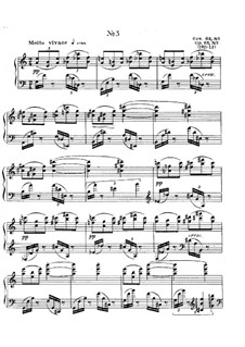 Three Etudes, Op.65: Etude No.3 by Alexander Scriabin