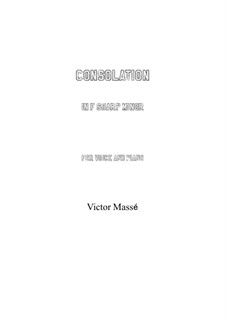 Consolation: F sharp minor by Victor Massé