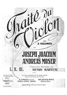 Violin School: Book IIa by Joseph Joachim