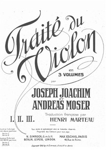Violin School: Book IIb by Joseph Joachim