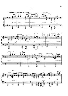 Six Moments Musicaux, Op.16: No.3 by Sergei Rachmaninoff