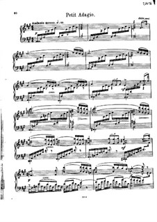 The Seasons, Op.67: Petit Adagio by Alexander Glazunov