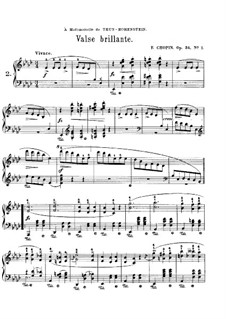 Waltzes, Op.34: Complete set by Frédéric Chopin