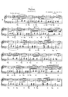 Waltzes, Op. posth.69: Complete set by Frédéric Chopin