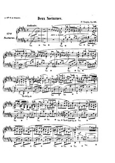 Nocturnes, Op.62: Complete set by Frédéric Chopin