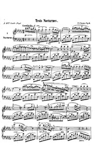 Complete set: For piano by Frédéric Chopin