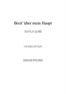 No.2 Breit' über mein Haupt: G flat Major by Richard Strauss