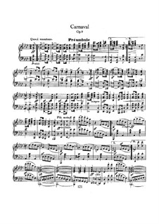 Carnival, Op.9: Complete set by Robert Schumann