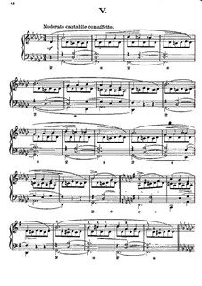 Soirees de Vienne. Transcriptions on Themes by Schubert, S.427: No.5 in G Flat Major by Franz Liszt