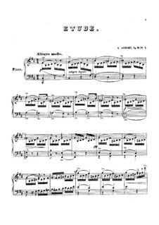 Three Pieces, Op.19: No.1 Etude by Anton Arensky
