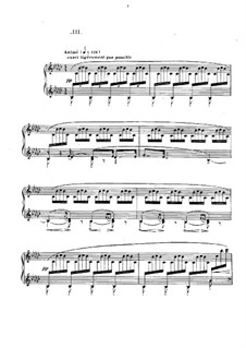 No.3 Le vent dans la plaine: For piano by Claude Debussy