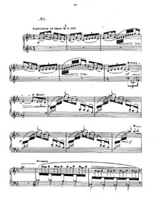 No.11 La danse de Puck: For piano by Claude Debussy