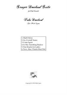 Semper Dowland: For wind quartet by John Dowland