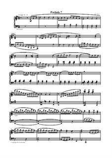 25 Preludes for Piano, Op.1: Prelude 7 by David Cundy