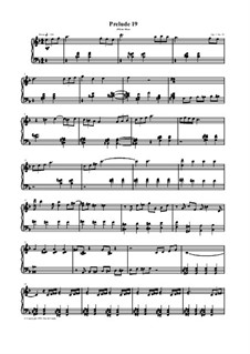 25 Preludes for Piano, Op.1: Prelude 19 (White Mice) by David Cundy