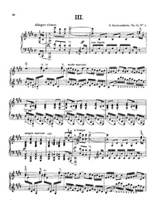 Thirteen Preludes, Op.32: Prelude No.3 in E Major by Sergei Rachmaninoff