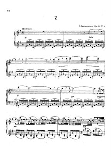 Thirteen Preludes, Op.32: Prelude No.5 in G Major by Sergei Rachmaninoff