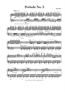 Prelude No.3: Prelude No.3 by Ted Labow