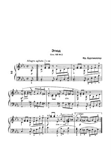 No.2: For piano by Johann Friedrich Burgmüller