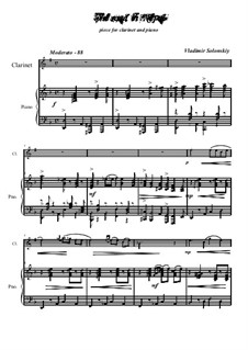 The road in Nepal: For clarinet and piano by Vladimir Solonskiy