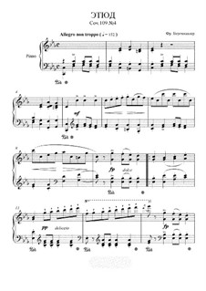 Etude No.4: For piano by Johann Friedrich Burgmüller