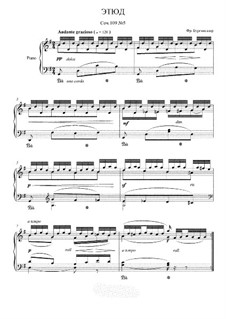 Etude No.5: For piano by Johann Friedrich Burgmüller