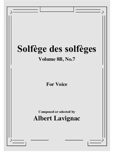 Volume 8B: No.7 by Albert Lavignac
