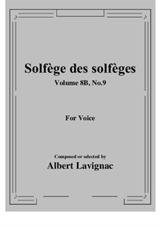 Volume 8B: No.9 by Albert Lavignac