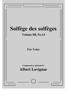 Volume 8B: No.14 by Albert Lavignac