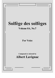 Volume 8A: No.7 by Albert Lavignac